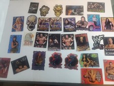 Vintage Wrestling Stickers WWF 1999 World Wrestling Federation Set of 42 Mix