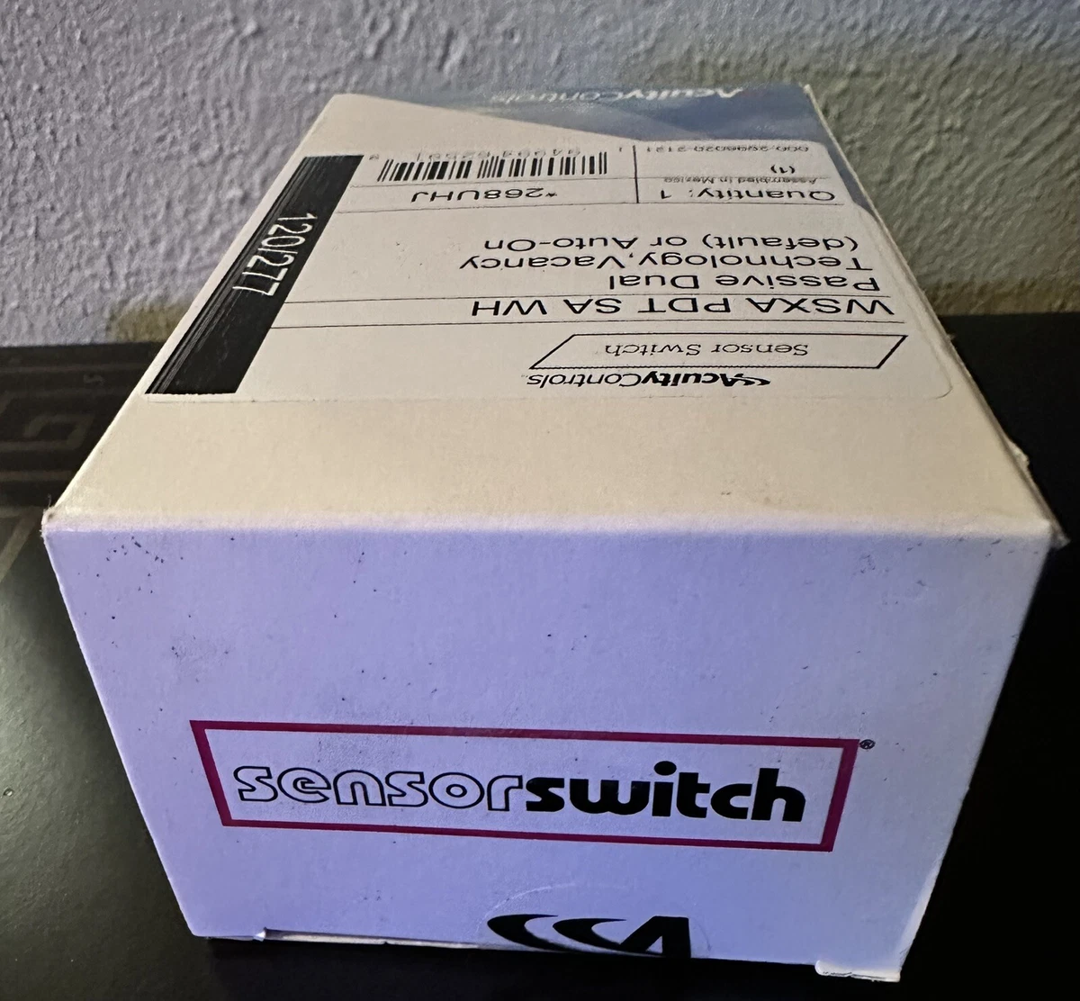 Sensorswitch WSXA Occupancy Motion Sensor Switch User Guide, 58 OFF