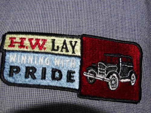 VANTAGE H.W. Camisa Lay Mining with PRIDE MANGA LARGA - 100% Algodón - Grande para Hombre - Imagen 2 de 6