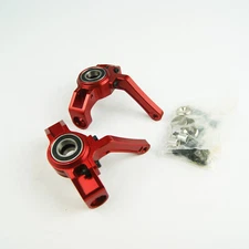 Front Steering Hub Spindle Set fit Losi Desert Buggy XL DBXL 1 E 2.0 MTXL