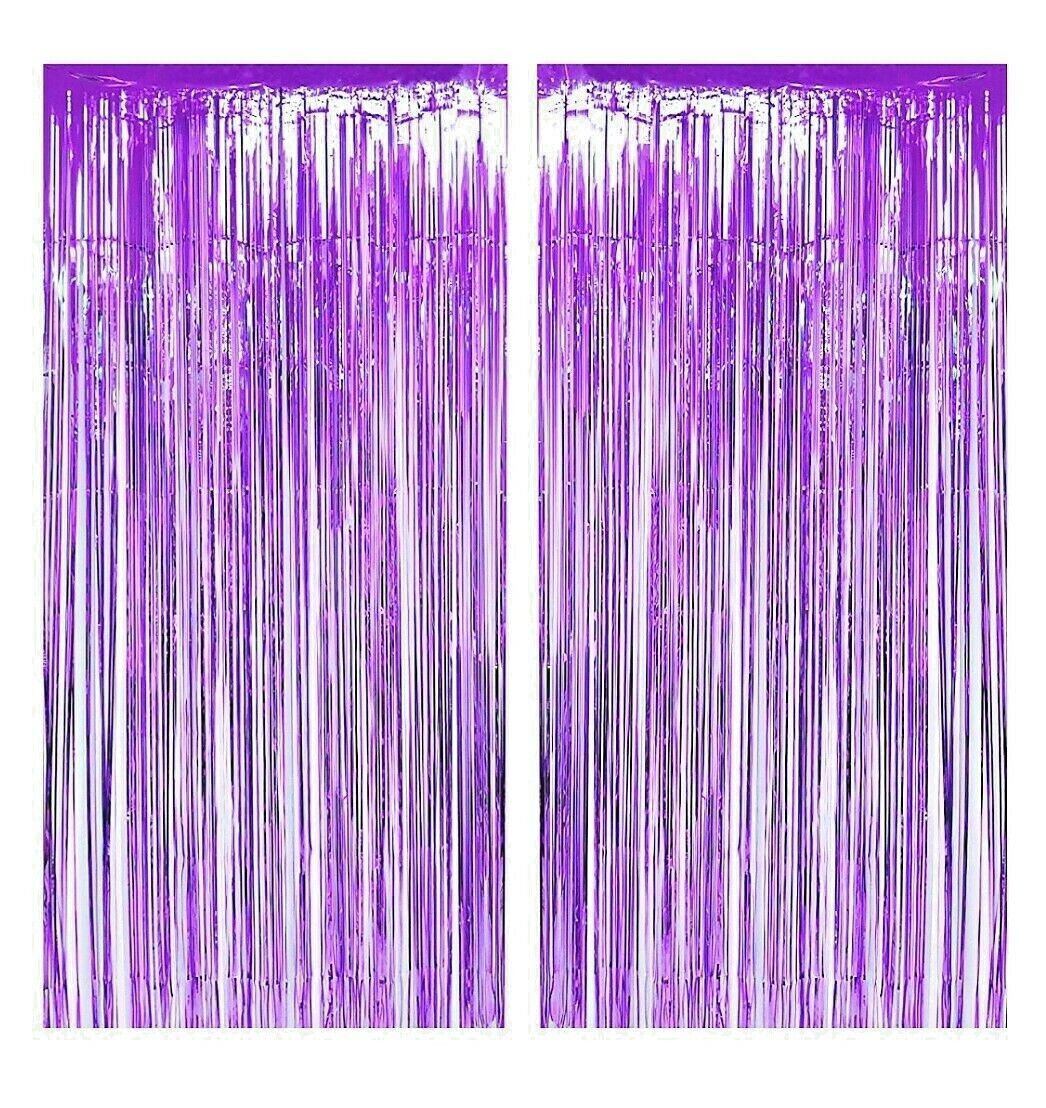 Foil Fringe Curtain,Tinsel Metallic Curtains Photo Backdrop