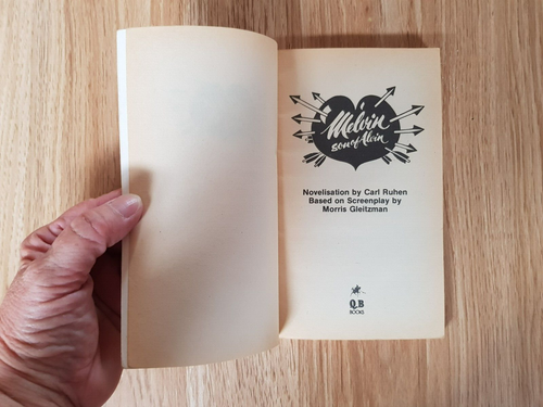 MELVIN SON OF ALVIN By CARL RUHEN 1984 QB Books FILM ALVIN PURPLE RAUNCHY RARE - Foto 5 di 8