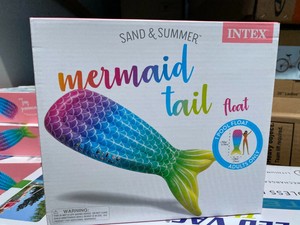 intex mermaid tail float