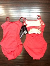 NWT Gilda Marx #7133155 Azalee Dance Ballet Camisole Leotard Adult Small, Medium