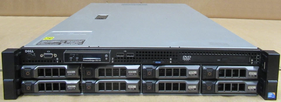 Dell PowerEdge R510 2x Quad Core Xeon E5640 16GB 4.5TB 2U RACK Server - Image 3 of 4