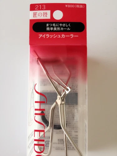 New Japan No.1 Shiseido makeup Eyelash Curler 213 +Silicone rubber refill Pad