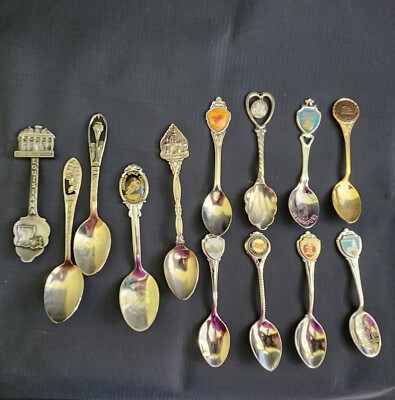 Travel Memorabilia State & Historic Site Collector Spoon 1960 - 90s  ~~ U PICK
