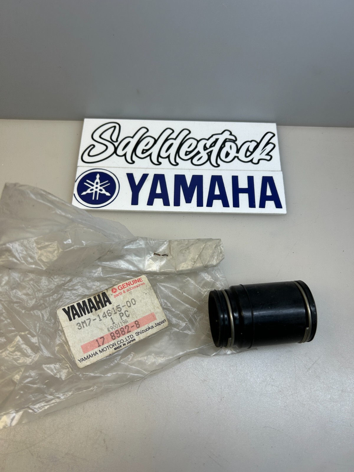 Joint d'échappement origine Yamaha 3M7-14615-00 pour moto DT 50 et YZ 125 LC en cuivre d'étanchéité