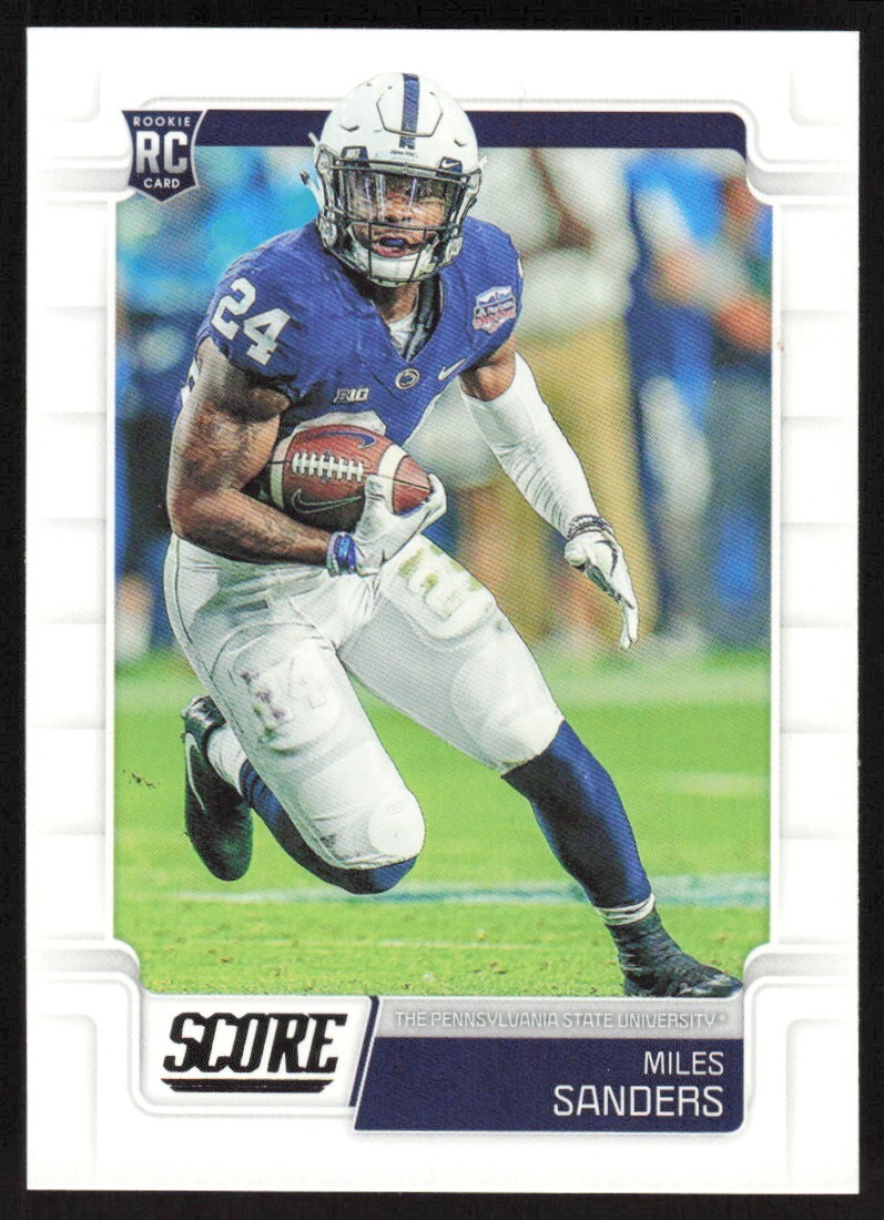 2019 Score Miles Sanders RC #346 Penn State Nittany Lions