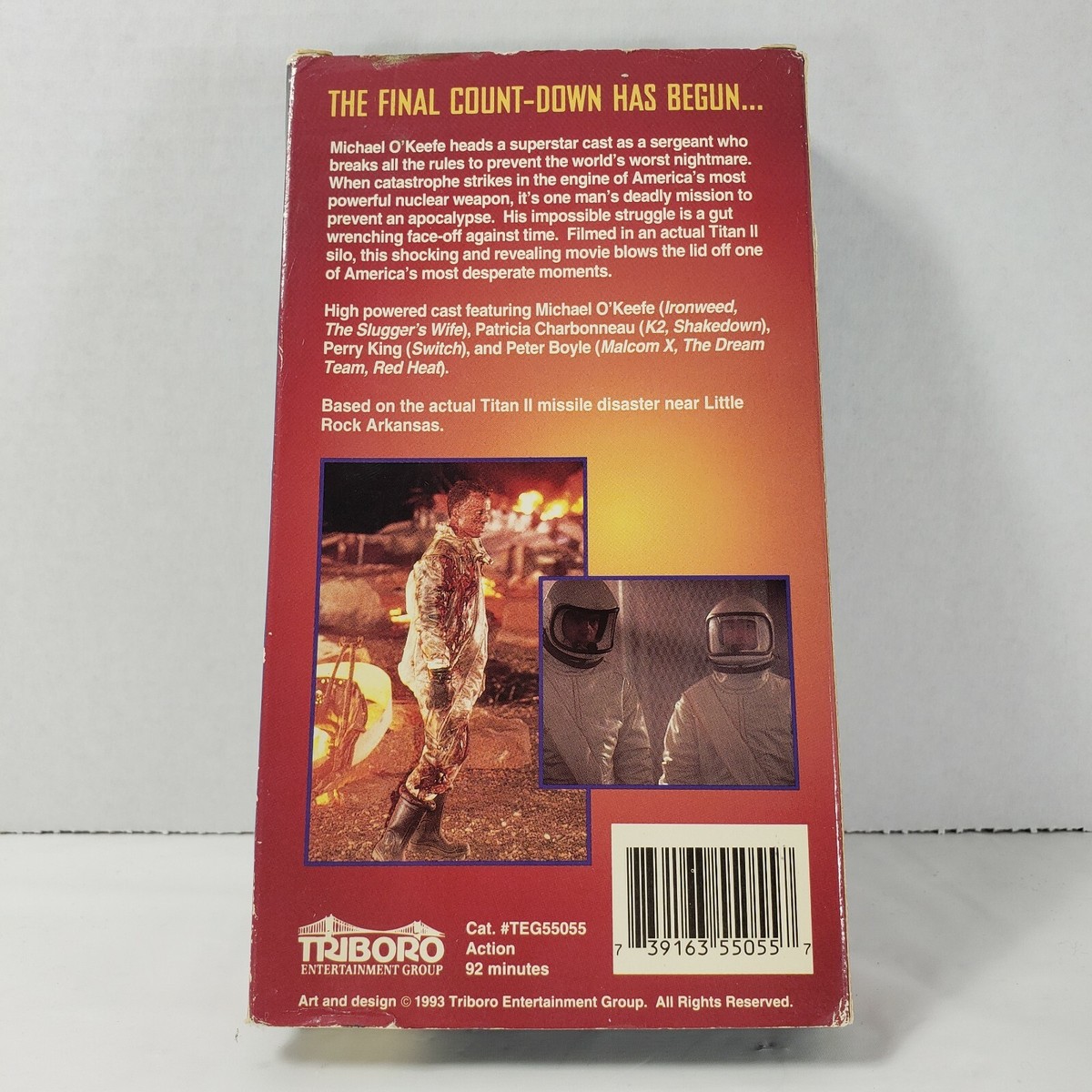Disaster At Silo 7 VHS 1993 Triboro SCI-FI Dennis Weaver