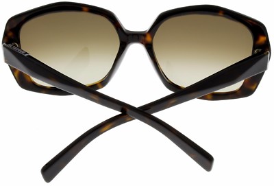 Jil Sander Sunglasses Women Brown Havana Rectangular Js619s  display picture 3