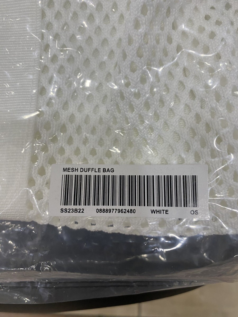 Supreme Mesh Mini Duffle Bag White | eBay