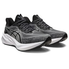 ASICS NOVABLAST 3 LE Men's Running Shoes, 11.5 M, Black/White