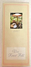 Wee Forest Folk Mint Brochure 2007 NEW Perfect Condition