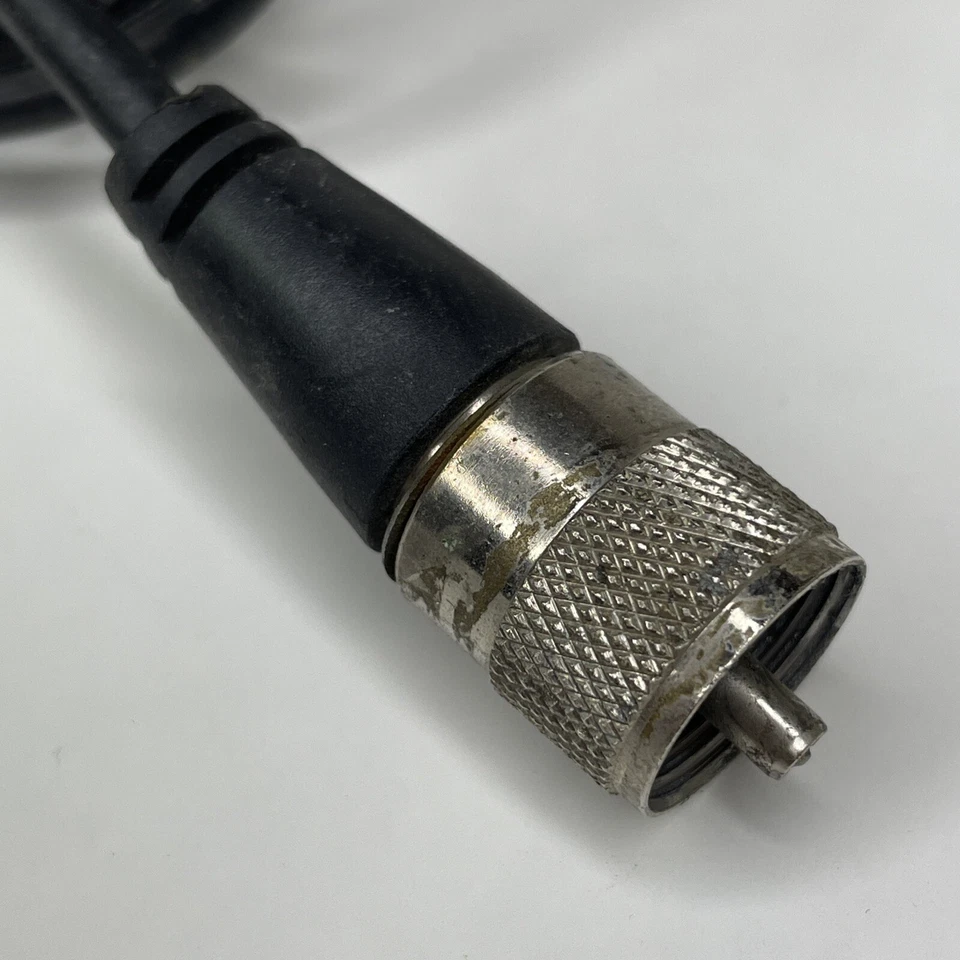 Cable de antena CB coaxial Uniden 10' hermético a tornillo para radio Uniden PC68XL Foto 2 de 4