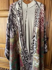 Soft Surroundings Knit Ruana Poncho Cape one size