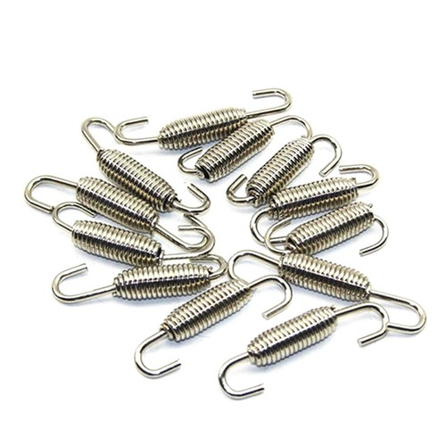 2Pcs Stainless Steel Motorcycle Exhaust System Mounting Springs K-jl - Picture 6 of 9