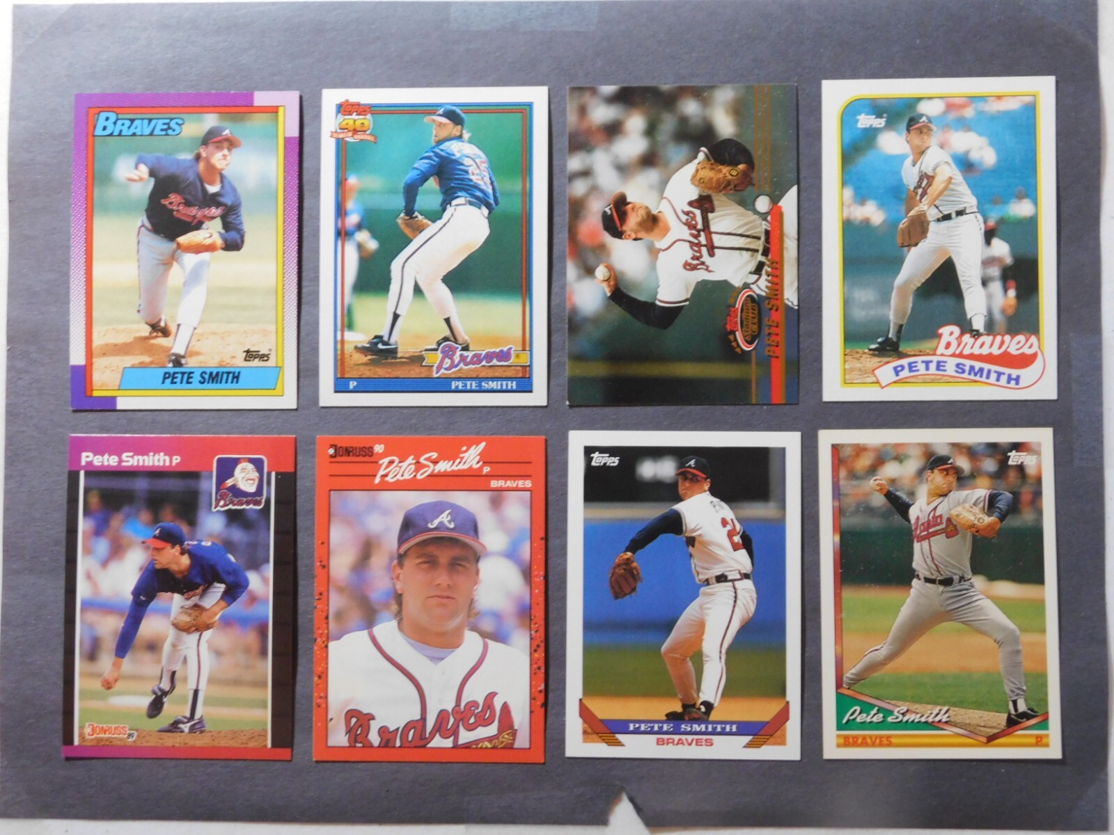 Pete Smith 8 Card Lot