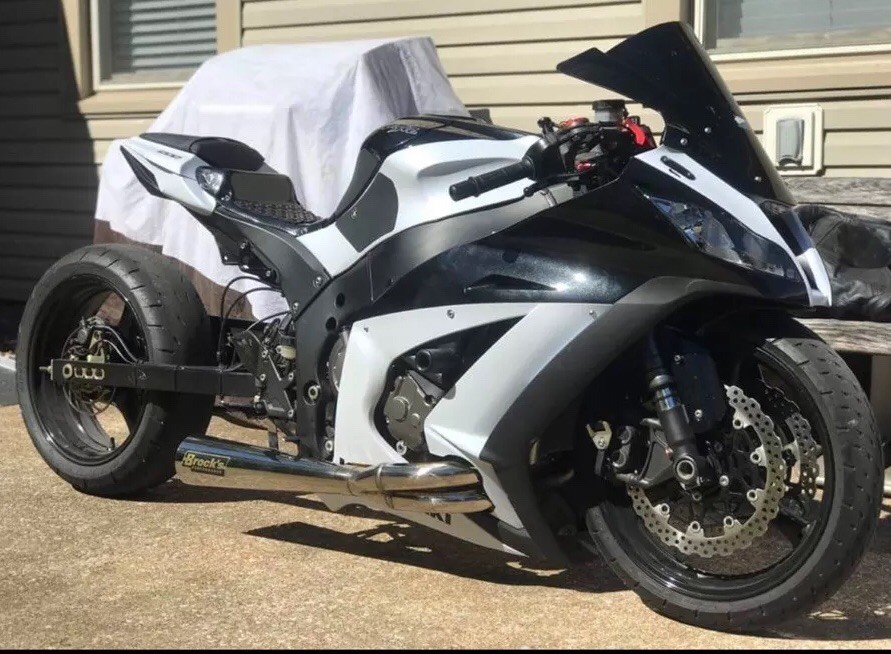 けたロー 04-15 ZX10 ZX10R 10R STREET/STRIP LOWERING STRAP & BRACKETS