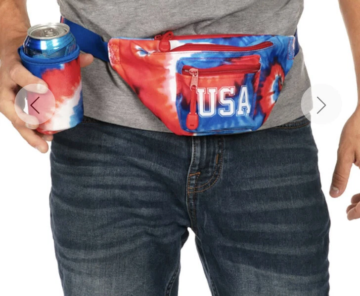 Patriotic fanny pack cheap