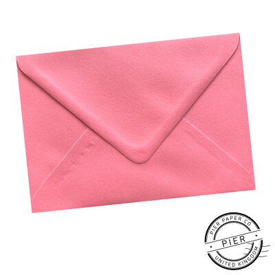 2000 C6 Briefumschläge Flamingo Pink 100 g/m² A6 - 114 x 162 mm 6 x 4 Zoll Handel Kauf