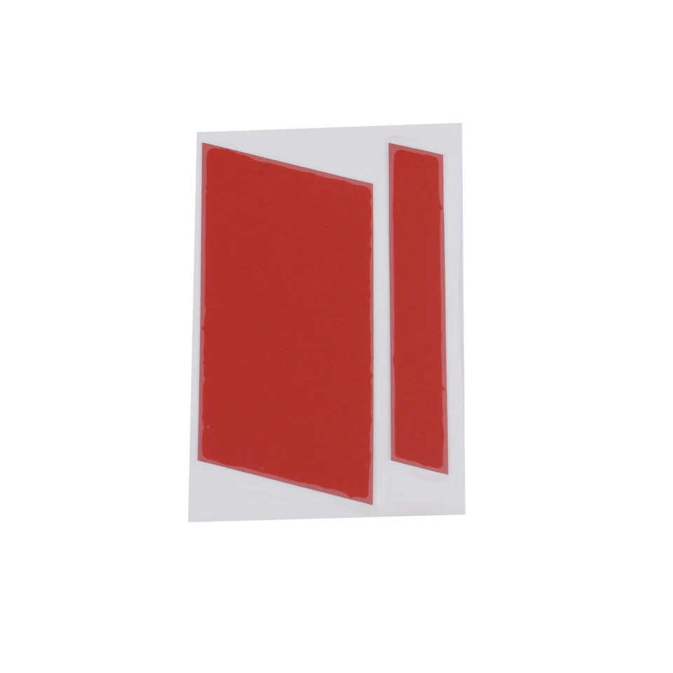 6 Pieces car Wheel Rim Stickers, Car Reflective Self Adhesive Decorative, Red Foto 3 de 4