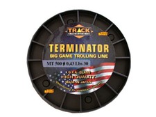 FILO BIG GAME TRACK 500 MT BLUE 30 LB DRIFTING TERMINATOR 0,43 MM IGFA CLASS