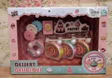 Pretend Play Dessert Delicious Pastry Play Set for kids. Xmas Gift/Birthday Gift