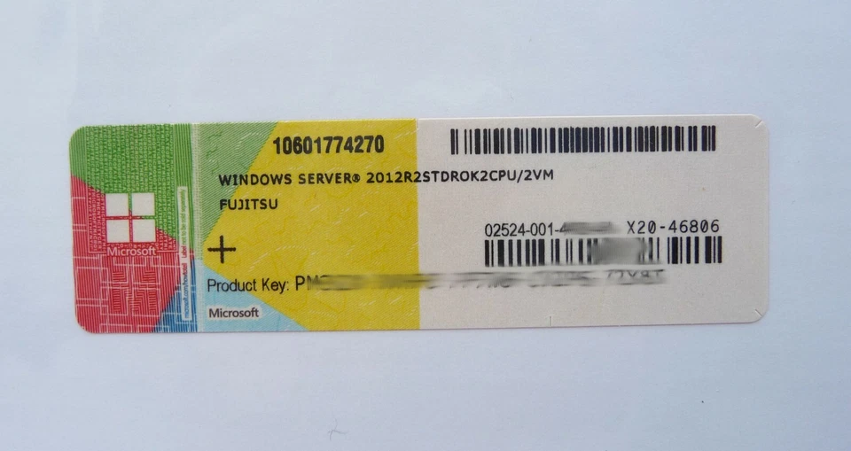 Microsoft Windows Server 2012 R2 Standard - Fujitsu-ROK - 2CPU/2VM - - Bild 3 von 3