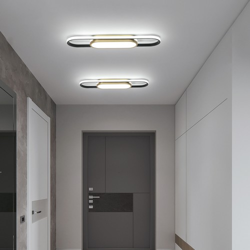 40W Modern LED Flush Mount Ceiling Light Hallway Lamp w/ Remote Bedroom Dimmable - Picture 8 of 24