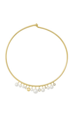 NWT Michael Kors Simulated Pearl Collar Gold tone Necklace Choker Orig. $145