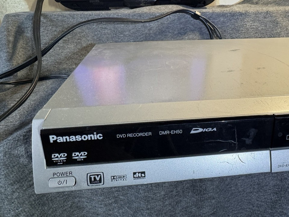 Panasonic DMREH50 DVD Recorder Powers On Works 5025232346325 eBay