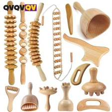 Wood Therapy Massage Tools for Body Shaping,anti Cellulite Lymphatic Drainage