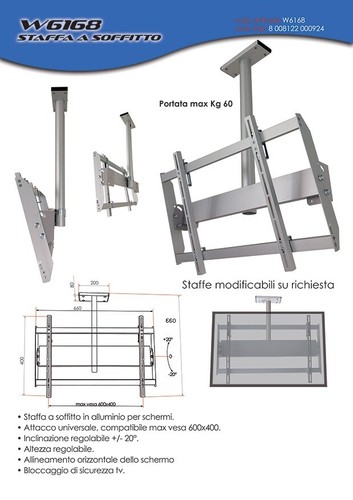 Supporto Per Staffa Di Montaggio A Soffitto Del Condizionatore D - Foto 3