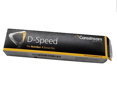 Dental Kodak Intraoral D-Speed 100 X-ray Films Carestream DF-58 Adult Size 2