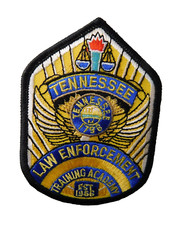 TENNESSEE LAW ENFORCEMENT TRAINING ACADEMY PATCH SHOULDER CREST  POLICE EST 1966