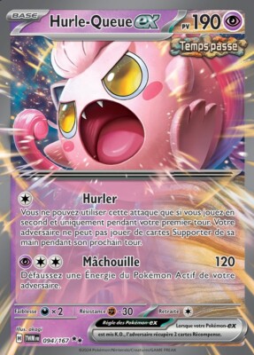 Pokemon Karte Deck Hurle-Queue ready to be Play auf Französisch