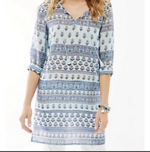 J Jill Beach Cover Up Tunic Resort Wear 