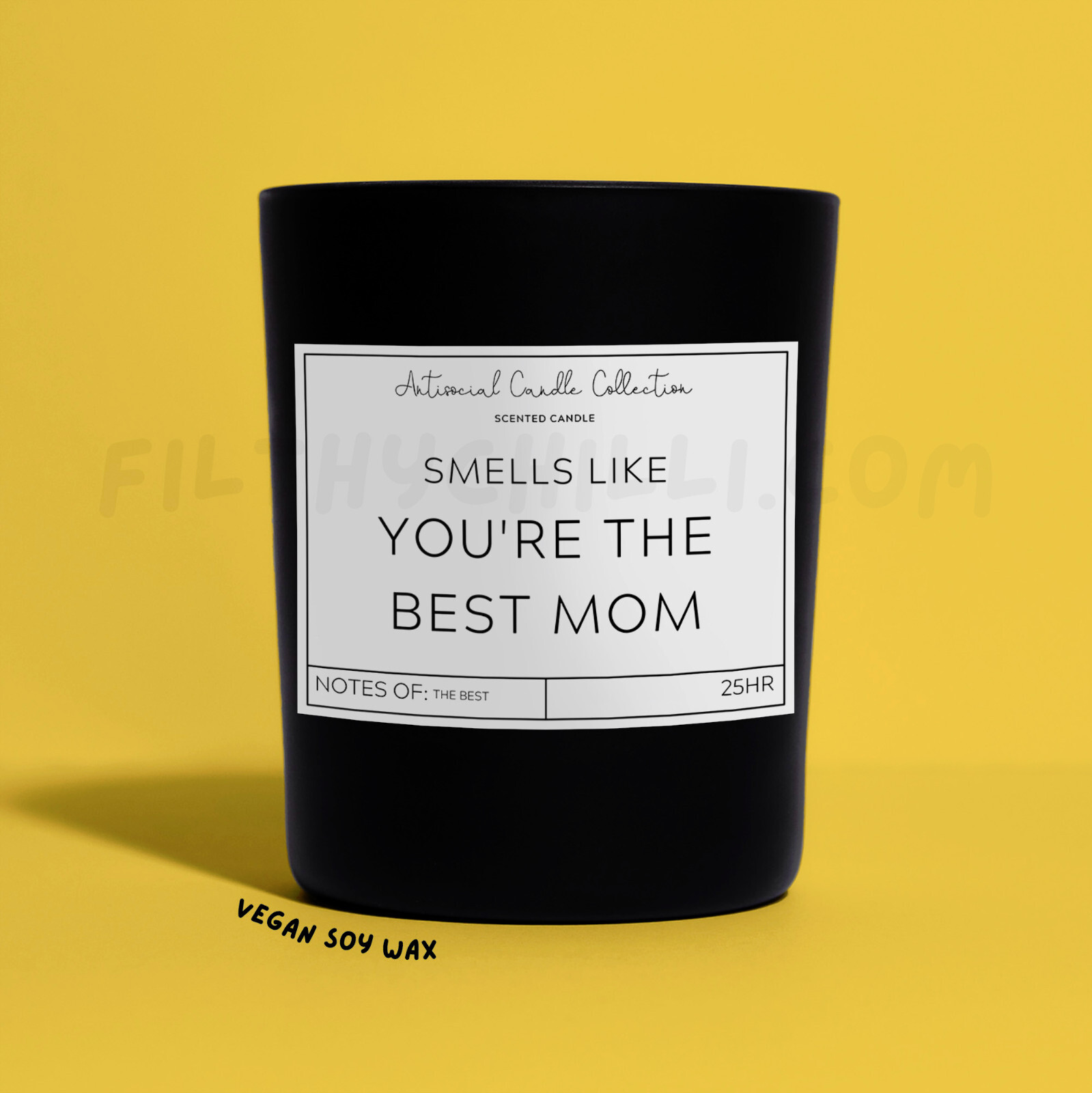 Funny Candle The Best Mom Birthday Mothers Day Gift Present for Mom Mum