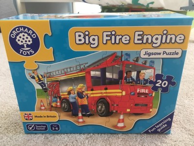 orchard toys big fire engine puzzle