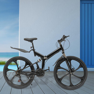26 Zoll Faltrad Fahrrad 21 Gang Fahrräder MTB Mountainbike Klappfahrrad Bike DHL
