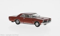 Pontiac Gto Coupe, Rot, 1965, H0 Auto Modell 1:87, Brekina 18100