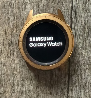Samsung Galaxy Watch SM-R810 AMOLED Smartwatch 42mm Bluetooth -Gold Grade B #3