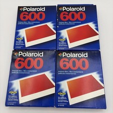 4-Pack Polaroid 600 Instant Film 10 Photos Per Pack, 40 Total Expired 09/02