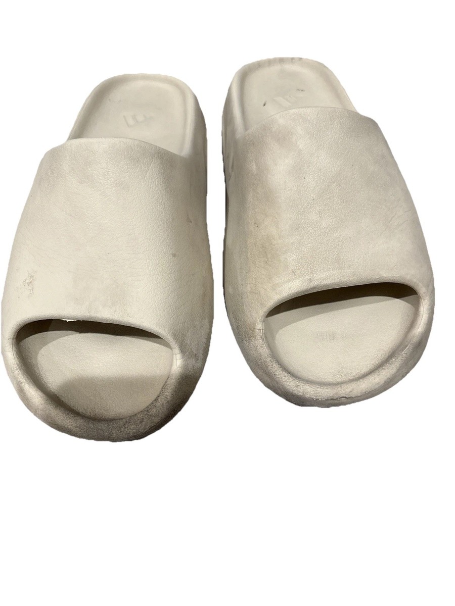 adidas Yeezy Slide Bone Mens 12 Beige Comfort Lifestyle Athletic Slip On Sandals New Adidas Yeezy Slide BONE FZ5897 Unisex Slipper Outdoor  main image 4