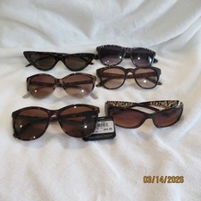 Lot os 6 Womens sunglasses EUC Foster Grant 7 Panama Jack