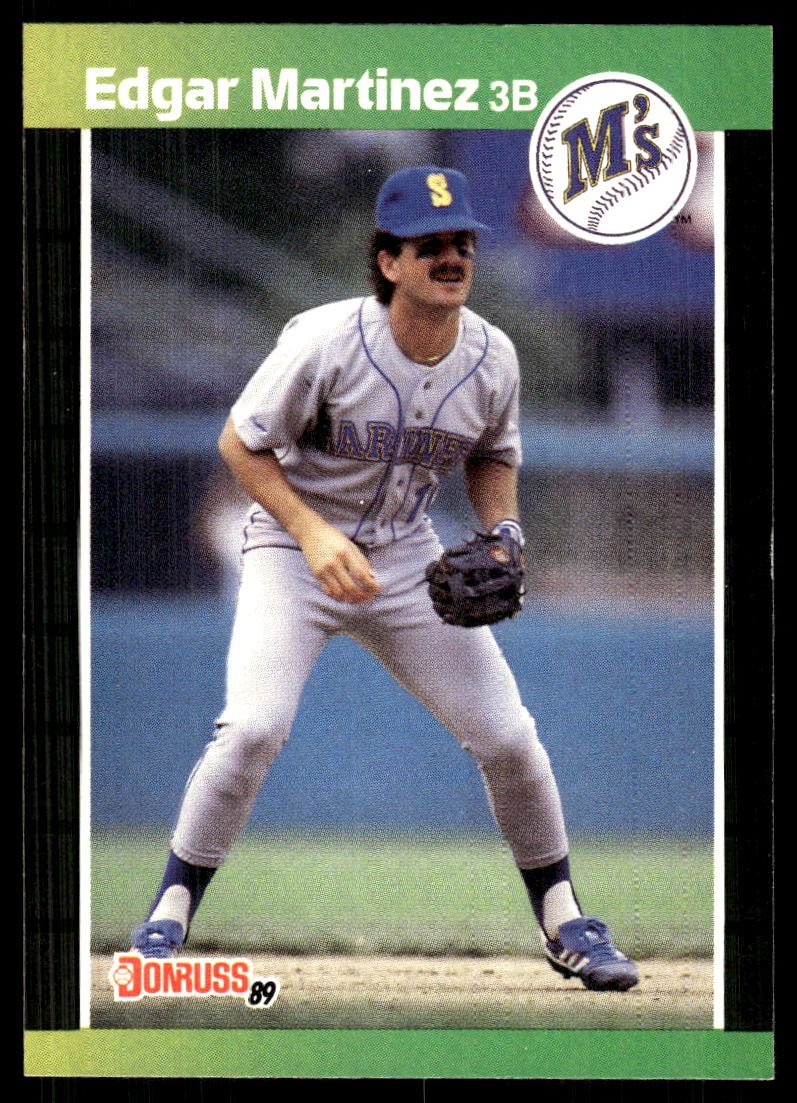 Edgar Martinez 1989 Donruss #645 Mariners FREE SHIPPING StackedPacks