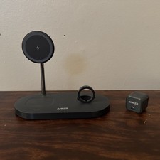 Anker Wireless Charging Station 533 Magnetic Wireless Charger 3-in-1 stand A2597