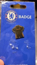 Chelsea FC Away Kit Badge 2010/11 Samsung Official Pin Black Orange