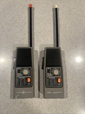 VTG GE General Electric Walkie Talkie Set Model 3-5954A - w/Morse Code. No Back